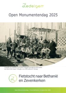 Brochure fietstocht n.a.v. Openmonumentendag 2025